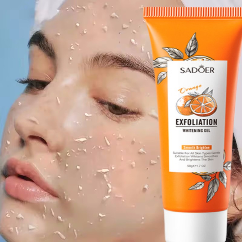 Ceramide Moisturizer - Pomarańczowy złuszczający żel do peelingu do