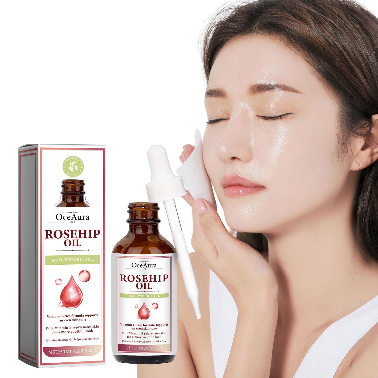 Face Oil Rosehip - Serum do twarzy z olejem z