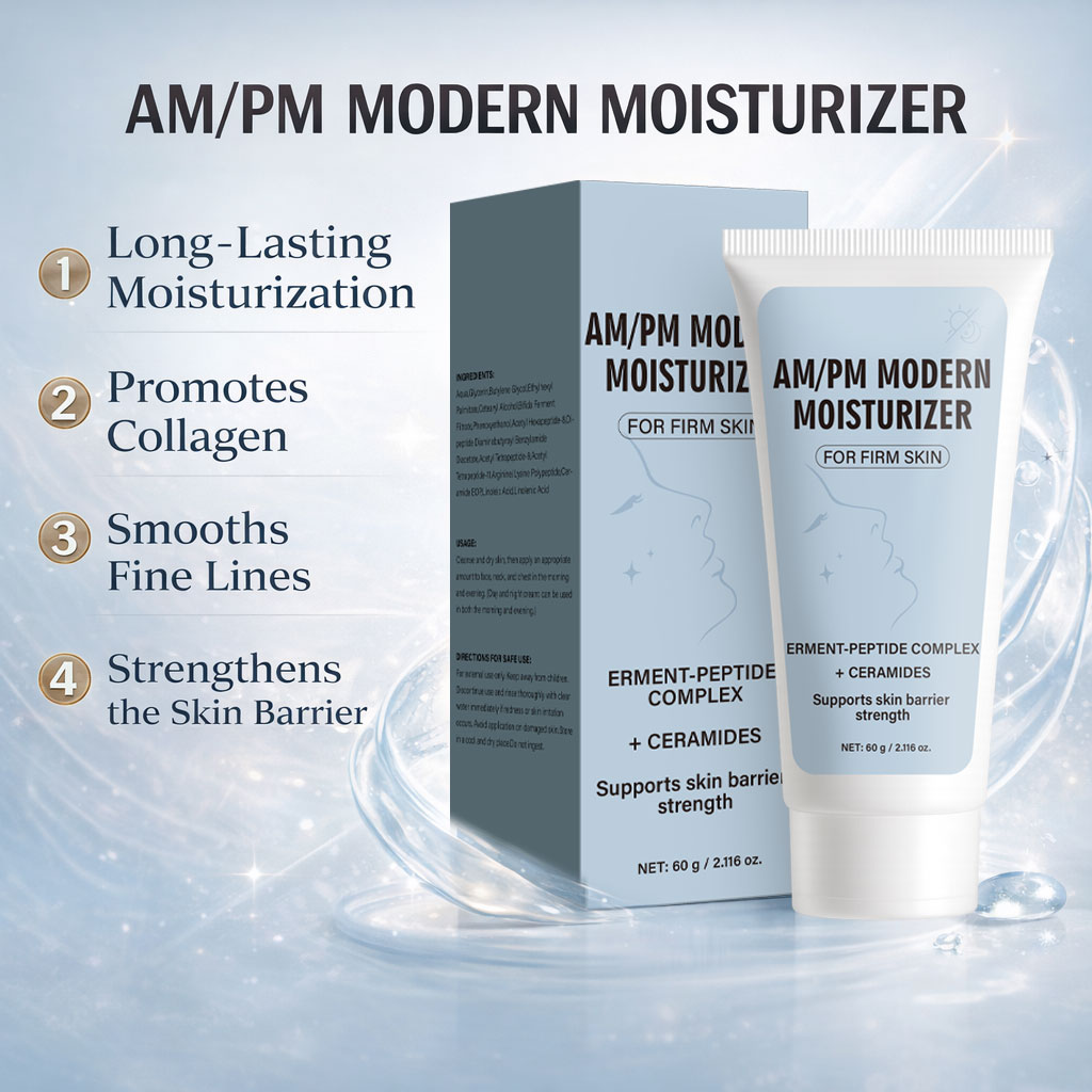 Ceramide Moisturizer - AM/PM Nowoczesny krem nawilżający do twarzy