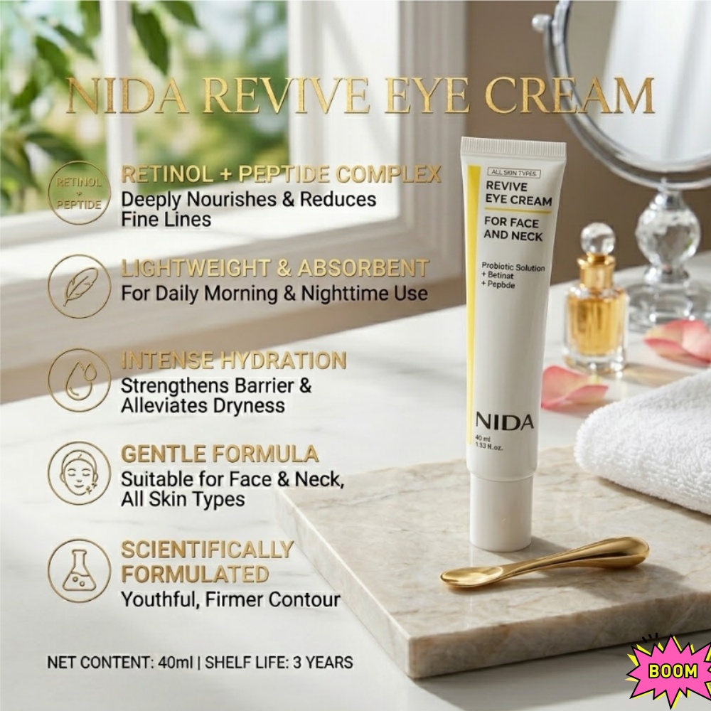 NIDA Retinol Peptide Eye Cream – Eye Cream Peptide recenzja i cena