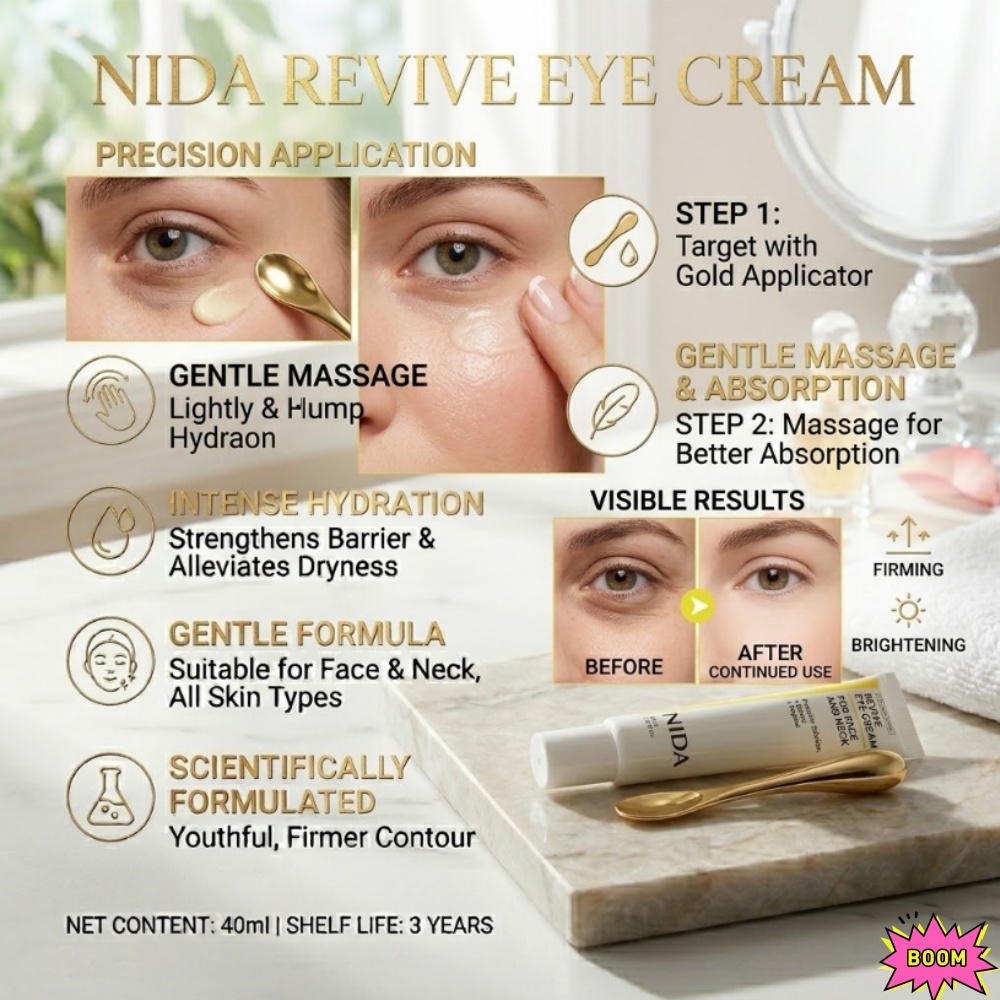 NIDA Retinol Peptide Eye Cream – Eye Cream Peptide recenzja i cena