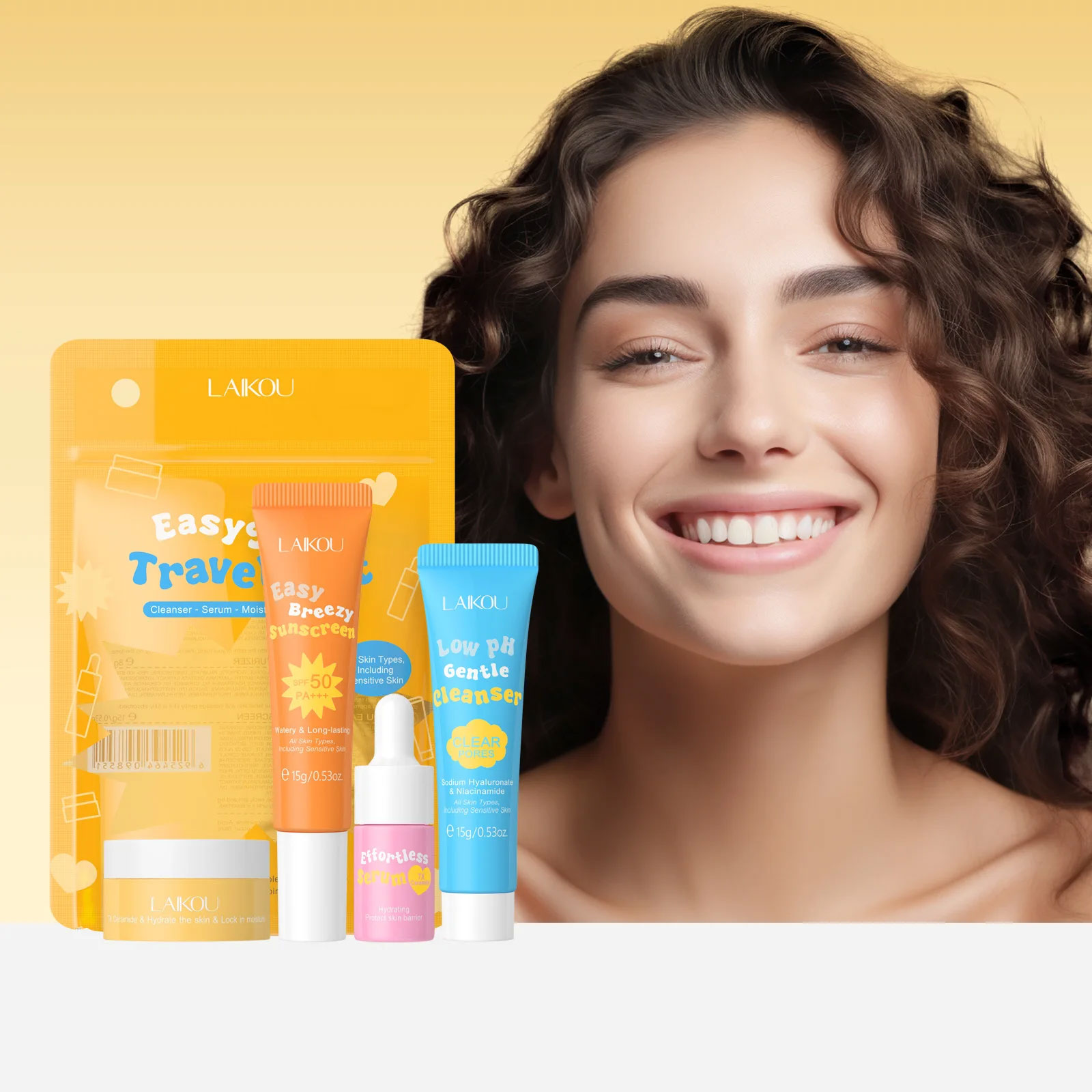 4PCS Laikou Ceramide Travel Su – Ceramide Moisturizer recenzja i cena