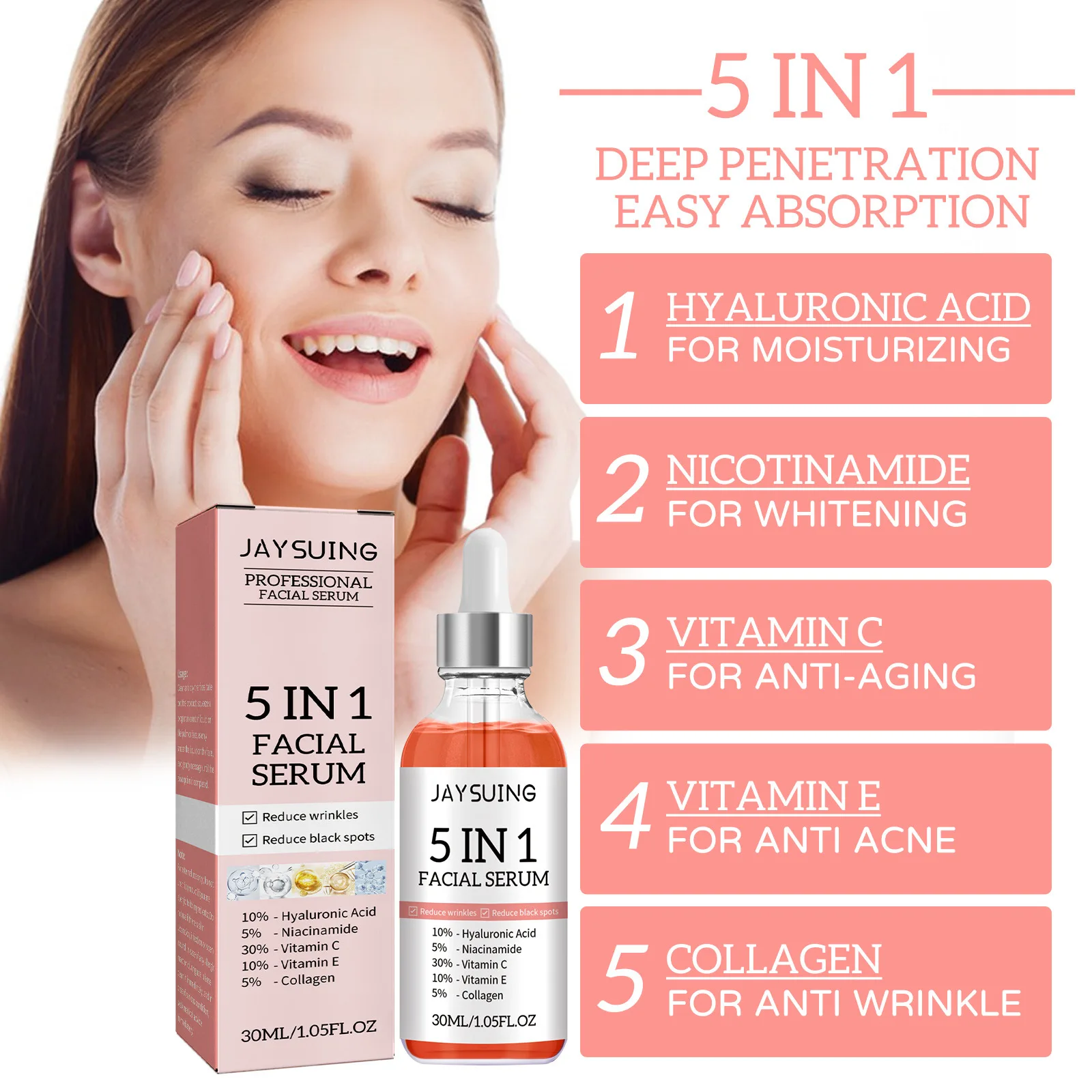 5 w 1 nawilżające serum do twa – Ferulic Acid Serum recenzja i cena