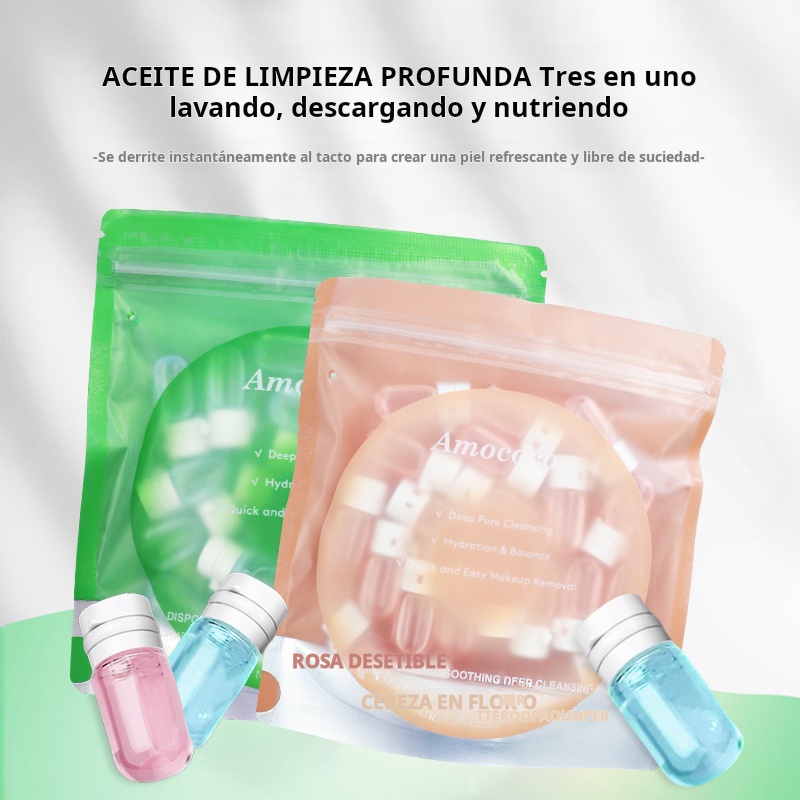Amococo 3 szt. Jednorazowe ole – Face Oil Rosehip recenzja i cena