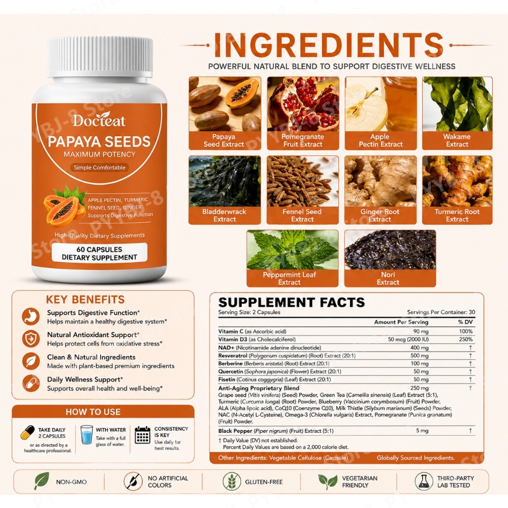 Kapsułki z nasion papai z ekst – Licorice Root Extract recenzja i cena