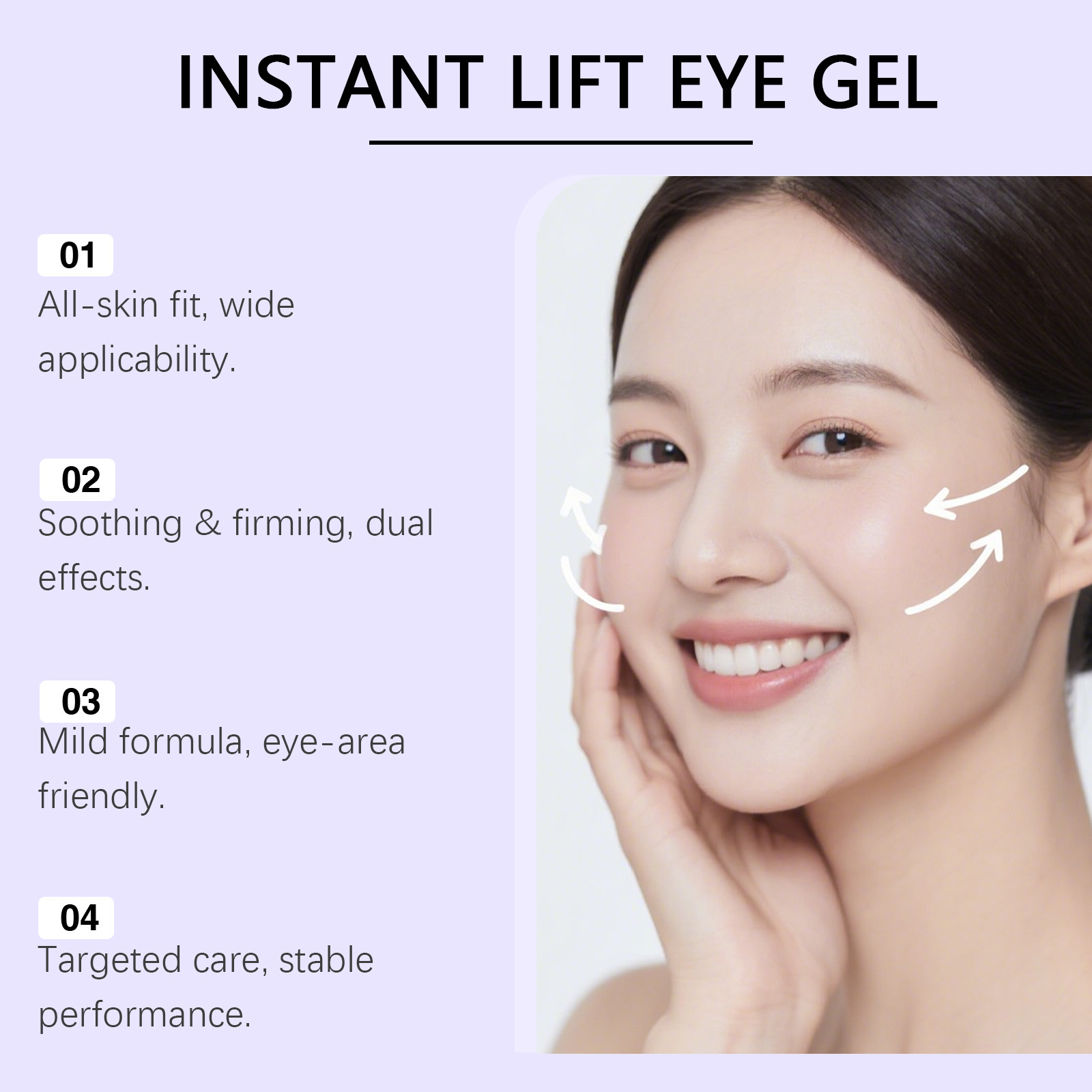 Natychmiastowy liftingowy żel  – Eye Cream Peptide recenzja i cena