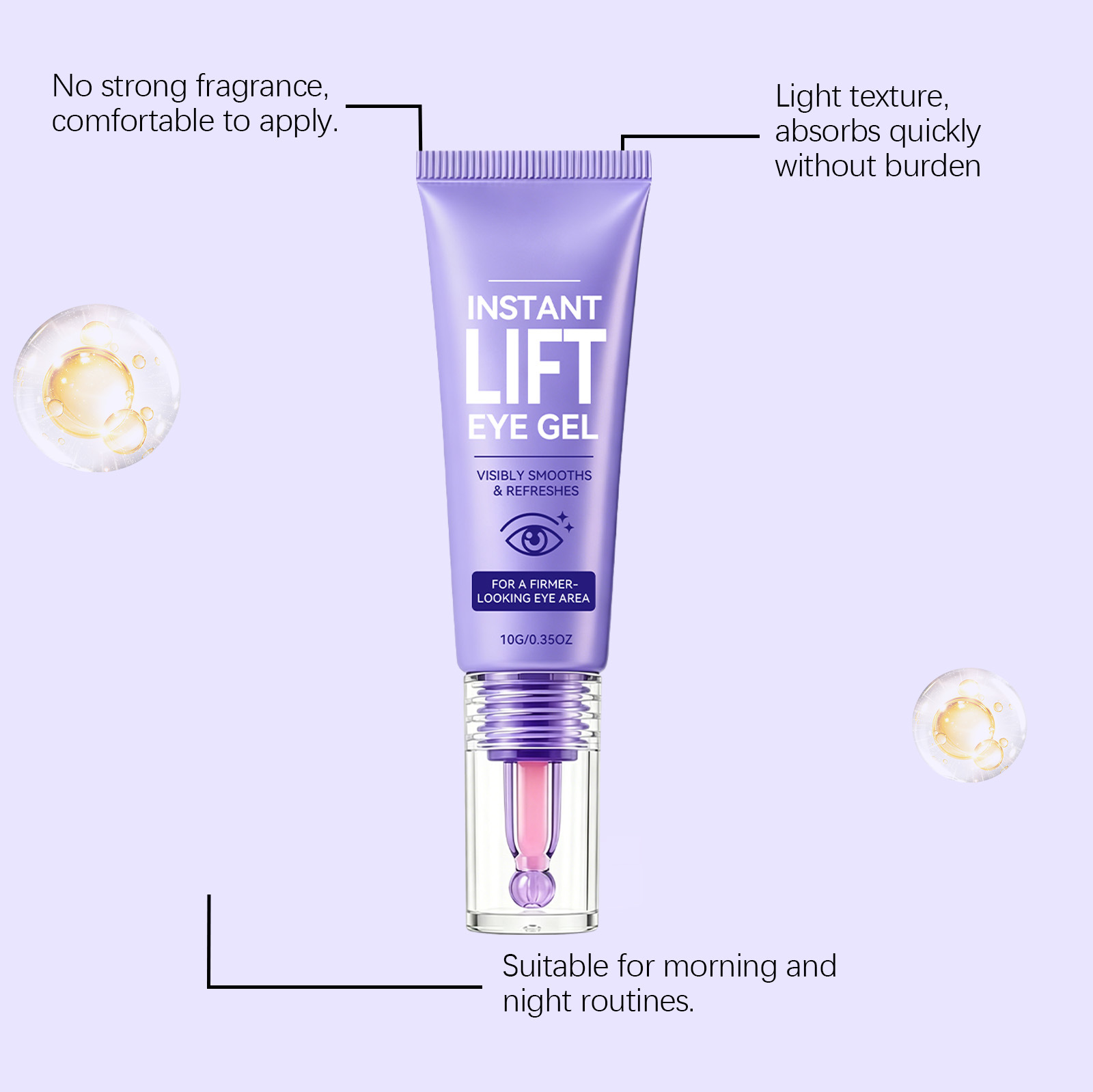 Natychmiastowy liftingowy żel  – Eye Cream Peptide recenzja i cena
