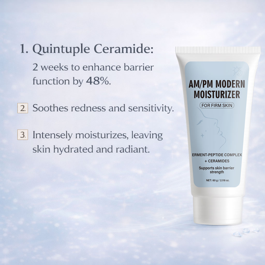 AM/PM Nowoczesny krem nawilżaj – Ceramide Moisturizer recenzja i cena