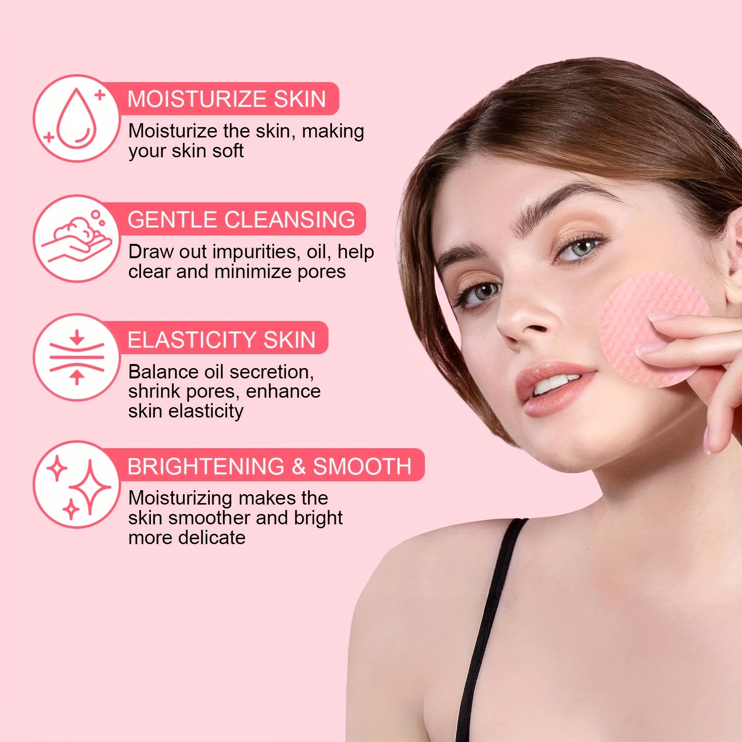 100 PADS Żelowych płatków toni – Skincare Glad2Glow recenzja i cena