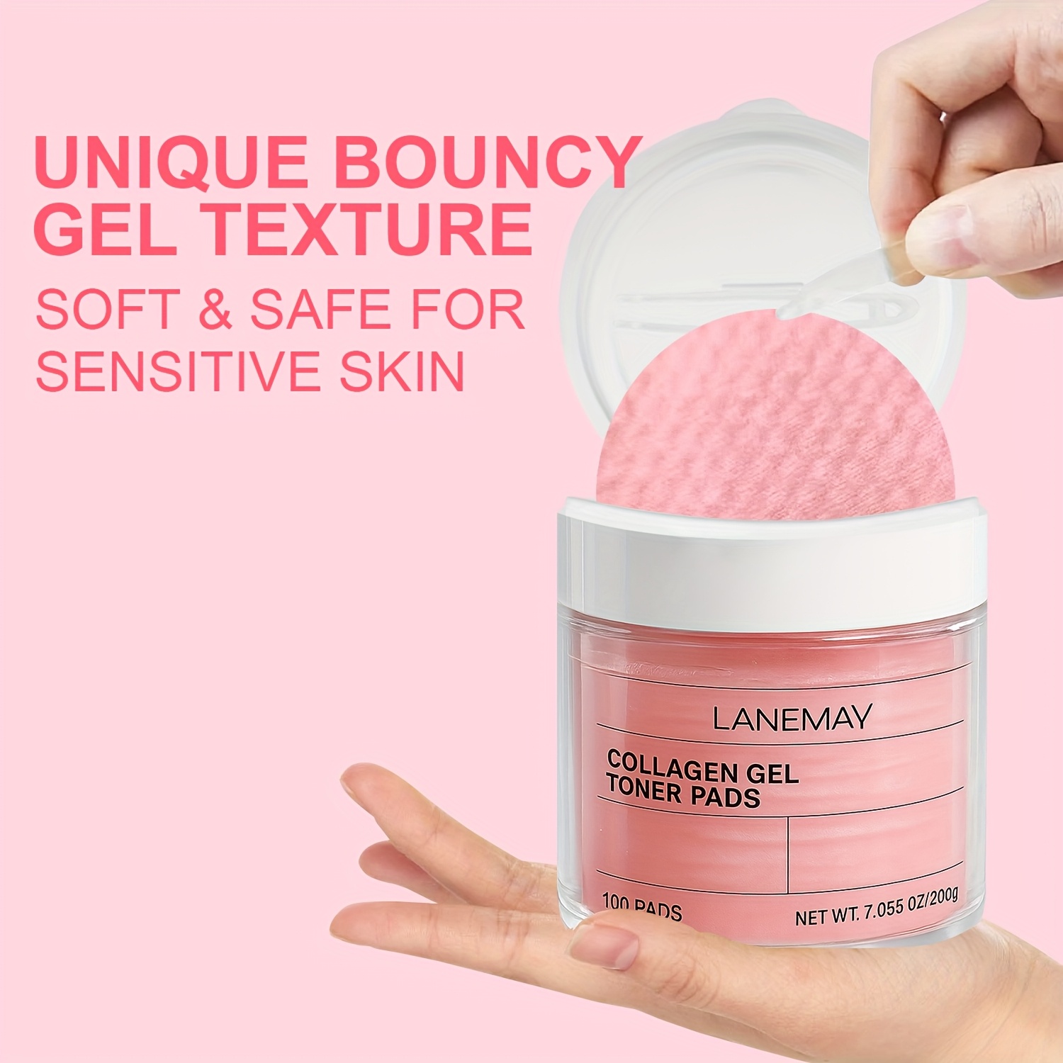 100 PADS Żelowych płatków toni – Skincare Glad2Glow recenzja i cena