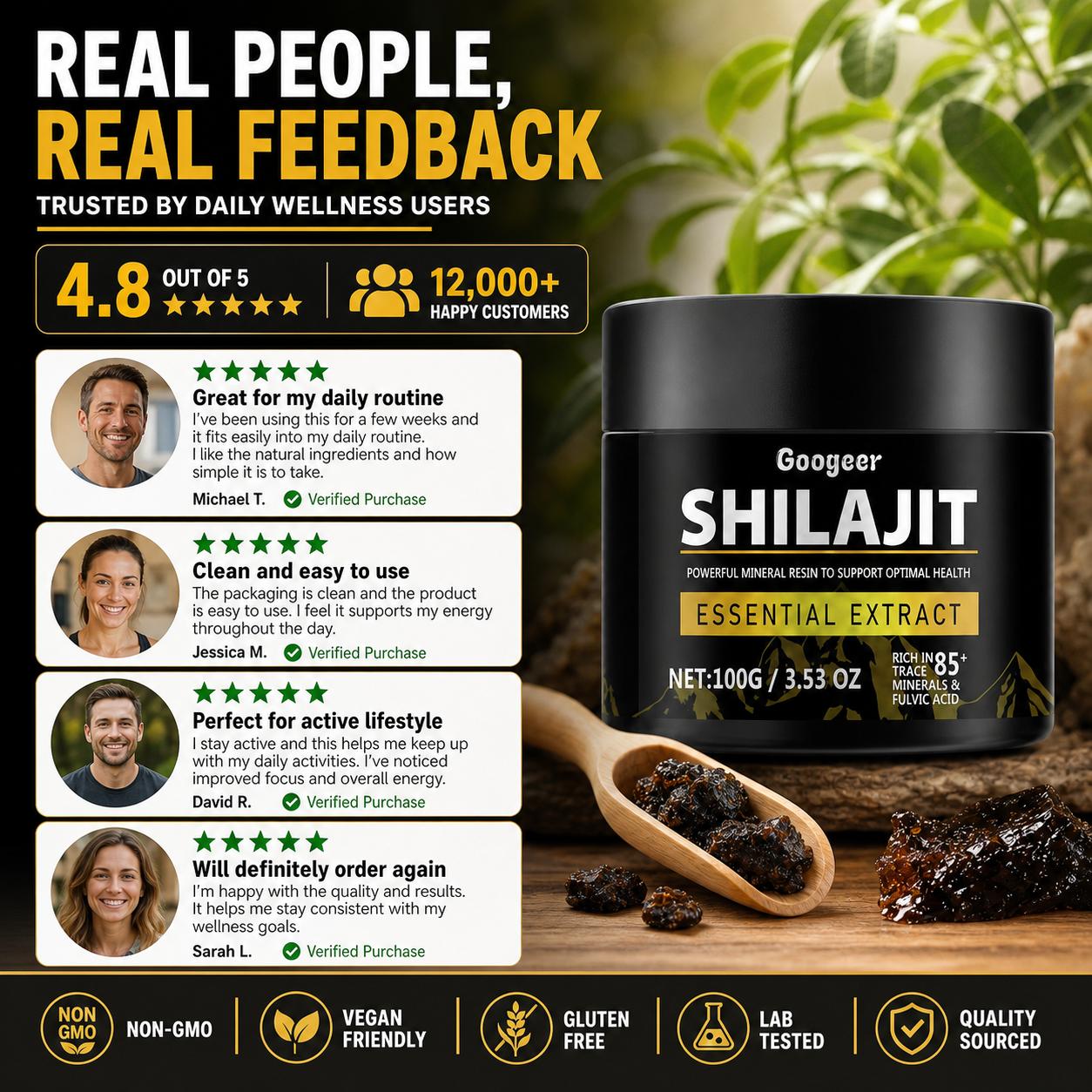 Googeer Shilajit Ekstrakt w Pr – Licorice Root Extract recenzja i cena