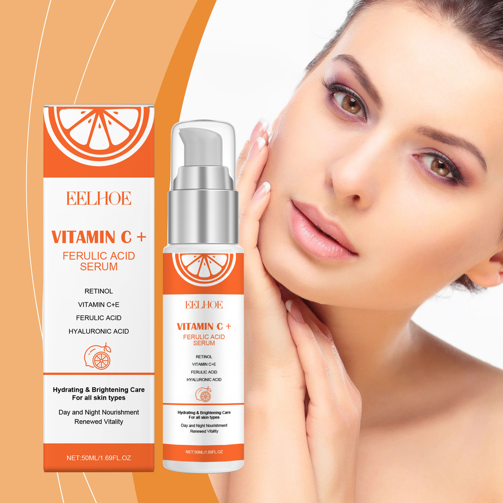 EELHOE Vitamin C E Serum z kwa – Ferulic Acid Serum recenzja i cena
