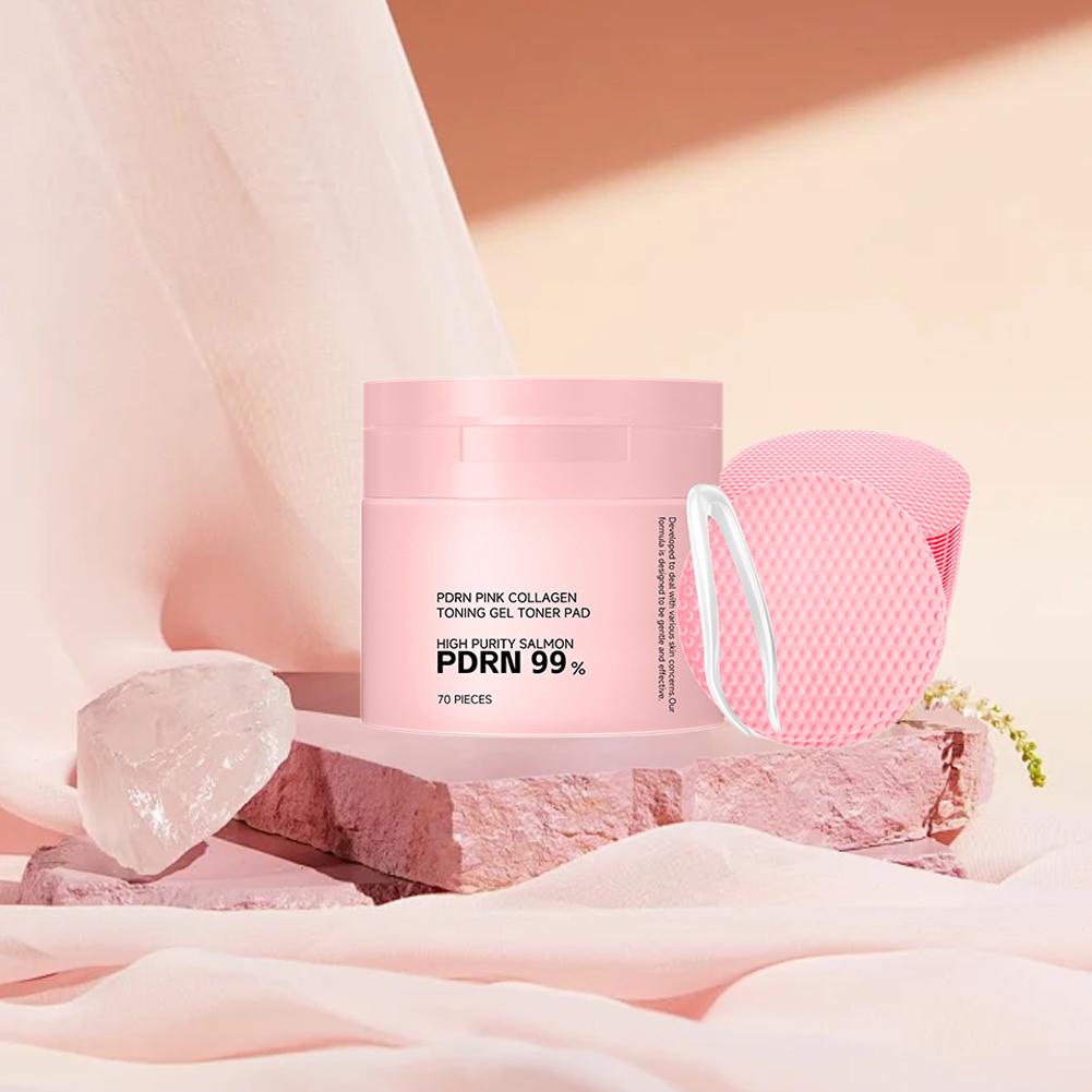 Kolagenowe nawilżające waciki  – Skincare Glad2Glow recenzja i cena